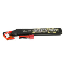 Gens ace 25C 1500mAh 3S1P 11.1V Airsoft Gun Lipo baterija su mini Tamiya kištuku