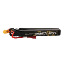 Gens ace 25C 1500mAh 3S1P 11.1V Nunchuck 2X Airsoft Gun Lipo baterija su T kištuku