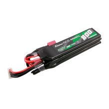 Gens ace 25C 800mAh 3S1P 11.1V NUNCHUCK 3X Airsoft Gun Lipo baterija su Deans(T) kištuku