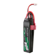 Gens ace 25C 800mAh 3S1P 11.1V NUNCHUCK 3X Airsoft Gun Lipo baterija su Deans(T) kištuku