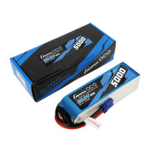 Gens ace 5000mAh 22.2V 60C 6S1P Lipo baterijų paketas