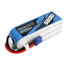 Gens ace 5600mAh 80C 22.2V 6S1P Lipo Battery Pack su EC5 kištuku