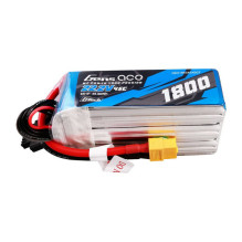 Gens ace G-Tech 1800mAh 22,2V 45C 6S1P Lipo baterijų paketas su XT60 kištuku