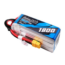 Gens ace G-Tech 1800mAh 22,2V 45C 6S1P Lipo baterijų paketas su XT60 kištuku