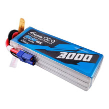 Gens ace G-Tech 3000mAh 22,2V 60C 6S1P Lipo baterijų paketas su EC5 kištuku