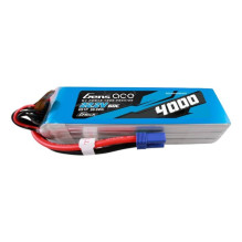 Gens ace G-Tech 4000mAh 22,2V 60C 6S1P Lipo baterijų paketas su EC5 kištuku