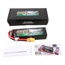 Gens ace G-Tech 5000mAh 14,8V 4S1P 60C Lipo baterijų paketas su XT90 Plug-Bshing serija