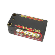 Gens ace Redline Series 6100mAh 7.4V 130C 2S2P HardCase 71 LiPo Battery