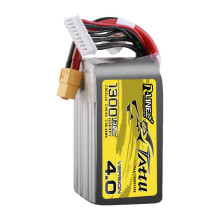 Tattu R-Line Version 4.0 1300mAh 29.6V 130C 8S1P Lipo Battery Pack with XT60 Plug