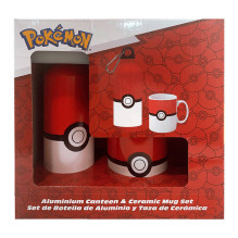 Puodelis ir vandens butelis Pokemon KiDS licencija