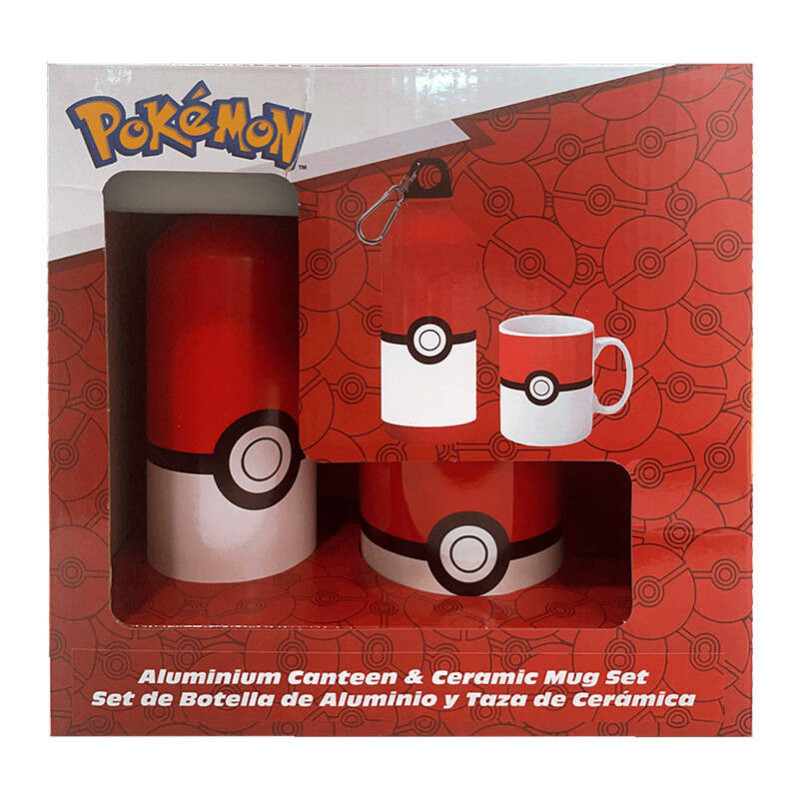 Mug and water bottle Pokemon KiDS Licensing