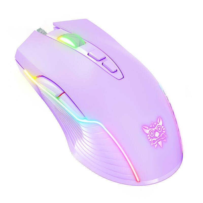 ONIKUMA RGB laidinė žaidimų pelė CW905 violetinė