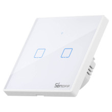 Smart Switch WiFi + RF 433 Sonoff T2 EU TX (2-channel) updated