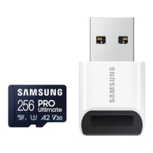 Atminties kortelė Samsung microSDXC PRO Ultimate 256GB 200 / 130 MB / s (MB-MY256SB / WW)