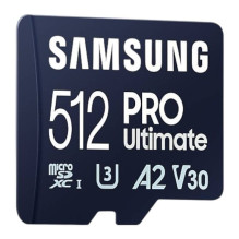 Atminties kortelė Samsung 512 GB microSDXC PRO Ultimate 200 MB / s (MB-MY512SB / WW)