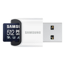 Atminties kortelė Samsung 512 GB microSDXC PRO Ultimate 200 MB / s (MB-MY512SB / WW)