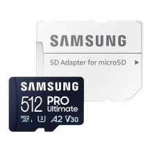 Atminties kortelė Samsung microSDXC PRO Ultimate 512GB 200MB / s (MB-MY512SA / WW)