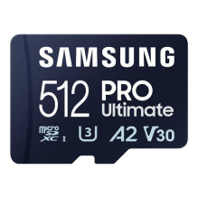 Atminties kortelė Samsung microSDXC PRO Ultimate 512GB 200MB / s (MB-MY512SA / WW)