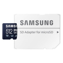 Atminties kortelė Samsung microSDXC PRO Ultimate 512GB 200MB / s (MB-MY512SA / WW)