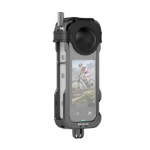 Metal Protective Cage With Lens Cover for Insta360 X4