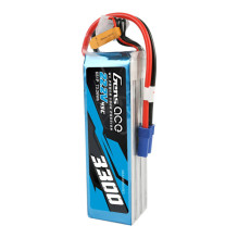 Gens ace 3300mAh 22,2V 45C 6S1P Lipo baterijų paketas su EC5 kištuku