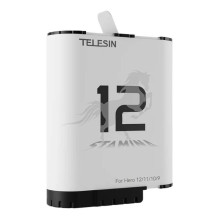 High performance stamina battery TELESIN for GoPro Hero 12 / 11 / 10 / 9