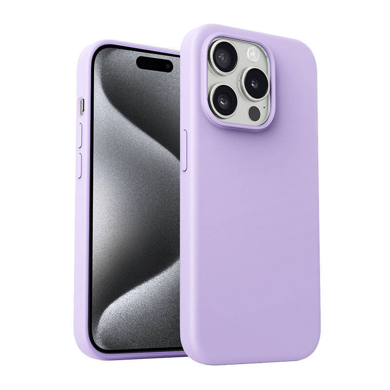 Aukey PC-GJ10C dėklas, skirtas iPhone 15 Pro (alyvinė)