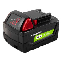 Elektrinių įrankių akumuliatorius Green Cell PTML18V5, Milwaukee M18 18V 5Ah