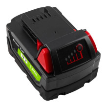 Battery For Power Tools Green Cell PTML18V5, Milwaukee M18 18V 5Ah