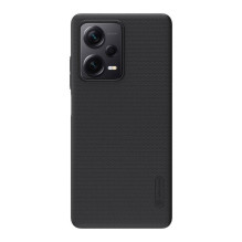 Dėklas Nillkin Super Frosted Shield Pro, skirtas Xiaomi Redmi Note 12 Pro+ 5G (juodas)