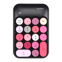 MOFII Wireless Numeric Keypad X910 Black+Red