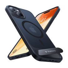 Torras UPRO stovo dėklas, skirtas iPhone 15 Pro Max (juodas)