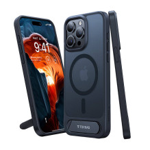 Torras UPRO stovo dėklas, skirtas iPhone 15 Pro Max (juodas)