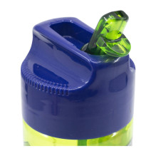 Water bottle with Straw for Kids STOR 40436 430 ml Minecraft (green&amp;blue)