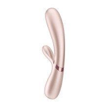 Satisfyer Hot Lover heated vibrator pink and gold