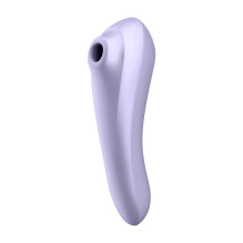 Dvigubas „Vibrator Satisfyer“ malonumas su programa (violetinė)