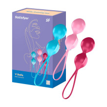 Geišos kamuoliukų rinkinys „Satisfyer V Balls“ (3 vnt.)