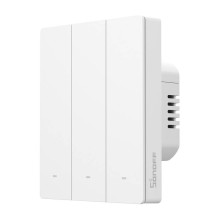 Smart wall switch SONOFF M5-3C-80W Matter (3-channel, to frame)