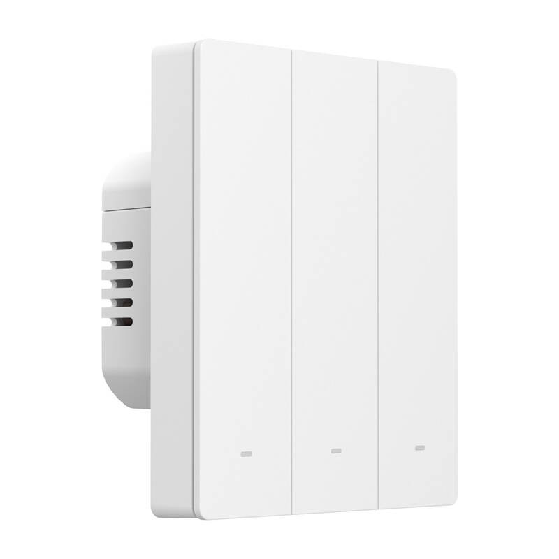 Smart wall switch SONOFF M5-3C-80W Matter (3-channel, to frame)