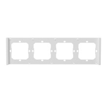 Frame for M5 80 smart wall switch 4-way quadruple SONOFF M5-4C-80-FW (white)