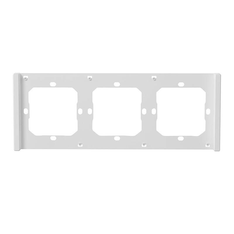 Frame for M5 80 smart wall switch 3-way triple SONOFF M5-3C-80-FW (white)