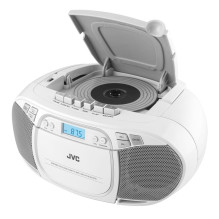 JVC RC-E451W CD grotuvas Nešiojamas CD grotuvas Baltas