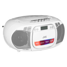 JVC RC-E451W CD grotuvas Nešiojamas CD grotuvas Baltas