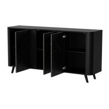 Cama VOLARE chest of drawers 151 x 39 x 75 cm black / san sebastian