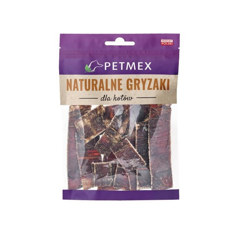 PETMEX Beef gullet strips - cat treats - 40g