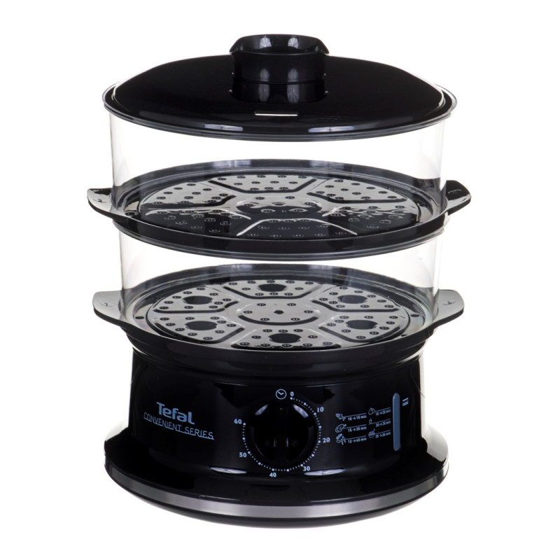 Tefal VC140135 steam cooker 2 basket(s) Black Freestanding 900 W