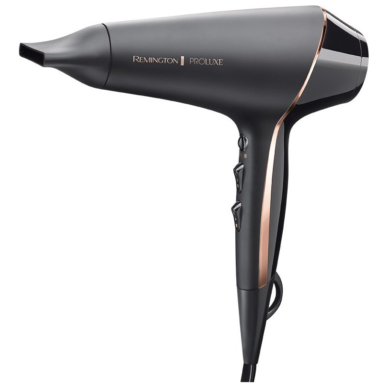 Remington PROLuxe Midnight Edition hair dryer 2400 W Black, Gold