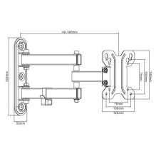 Maclean MC-740 TV mount 13-23&quot; Maclean MC-740 30kg, max vesa 100x100