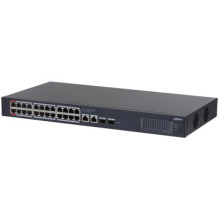 Switch, DAHUA, CS4228-24GT-375, Type L2, Desktop / pedestal, Rack, 375 Watts, DH-CS4228-24GT-375