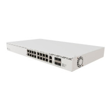 Jungiklis, MIKROTIK, CRS320-8P-8B-4S+RM, 17x10Base-T / 100Base-TX / 1000Base-T, 4xSFP+, CRS320-8P-8B-4S+RM